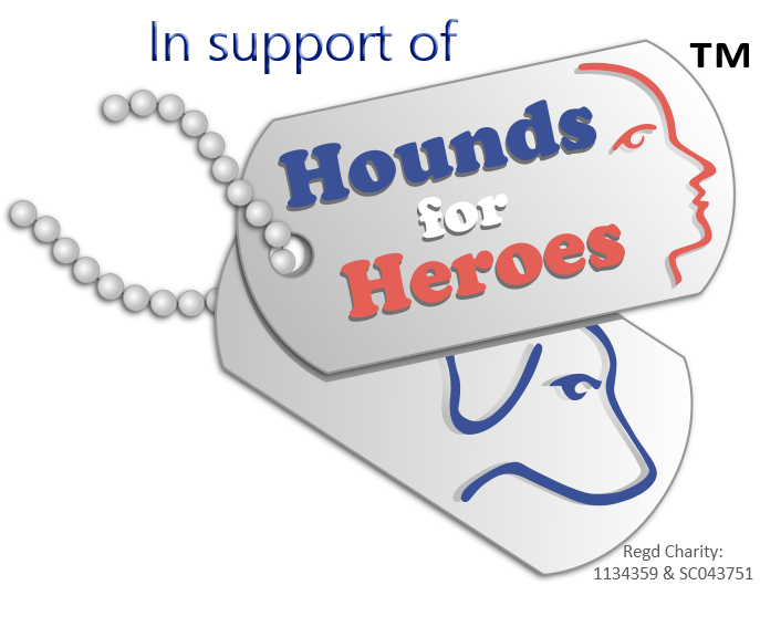 Hounds for Heroes Logo