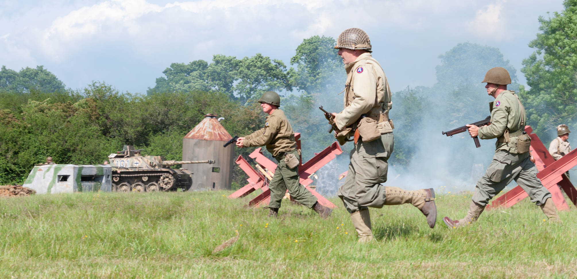 American Soldiers Rush